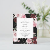 バジェットブルゴーニュ&ピンクフローラ6ブライダルシャワー- B (スタンド正面)