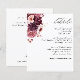 バジェットブルゴーニュ&ピンクフローラ8Bボホ詳細