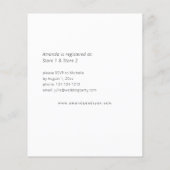 バジェットブルゴーニュ&ピンク6フローラブライダルシャワー チラシ (裏面)