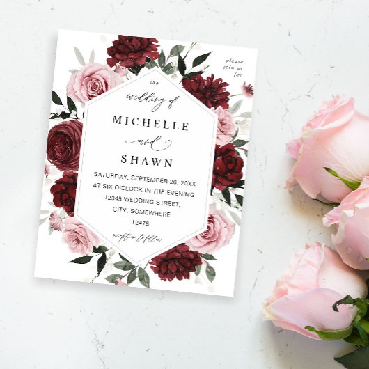 バジェットブルゴーニュ&赤面ピンク6フローラ チラシ