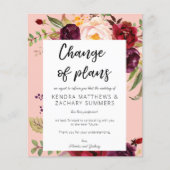 バジェットブルゴーニュMarasala PNK計画フライヤーの変更 チラシ (正面)