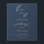 バジェットブルーとピンクの葉結婚式招待状 チラシ<br><div class="desc">*******標準サイズの結婚式招待状ではない。封筒は含まれていない。カードストック、厚手のカードの場合は、通常の結婚式招待状や他の一致するアイテムのラインアートコレクションをチェックする。このチラシには封筒、紙チラシ版は含まれない。こ救の小さな招待フォーマルで招待状のお金。*******このバジェット結婚式招待状チラシは、ネイビーとピンクの幾何学的な葉のコレクションとコーディネートするように設計され、ネイビーの背景に赤面のピンクの葉を備えている。レイアウト、フォント、文字サイズの変更など、このデザインの高度なカスタマイズを行うには、上クリックの「」ボタカスタマイズンを使用してください。何か連絡質問があれば私に頼む！</div>