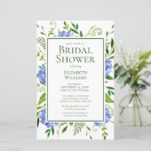 バジェットブルーアジンジスウォーターカラーブライダルシャワー (スタンド正面)