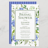 バジェットブルーアジンジスウォーターカラーブライダルシャワー (正面/裏面)