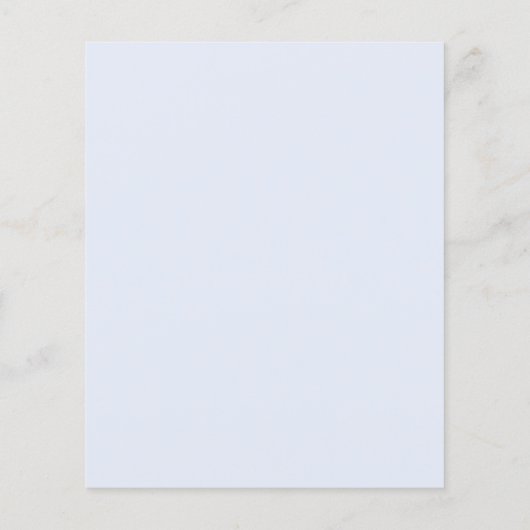 バジェットブルーウォーターカラーボウボーイベビーシャワー (裏面)