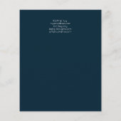 バジェットブルーシルバーフォイルグリッターキンセアニェラ15th チラシ (裏面)