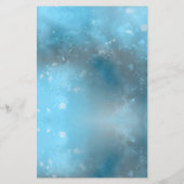 バジェットブルーシーサマー結婚ズフラットメニューカード (裏面)