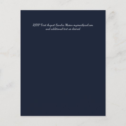 バジェットブルースターリーナイトスカイホワイトスター結婚ズ (裏面)