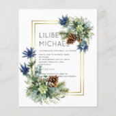 バジェットブルーティスルユーカリ結婚ズワンダーランド (正面)