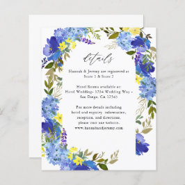 バジェットブルーパープル&イエローフローラ詳細