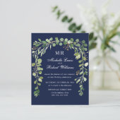 バジェットブルーフローラアーチサマー春の結婚式 (スタンド正面)