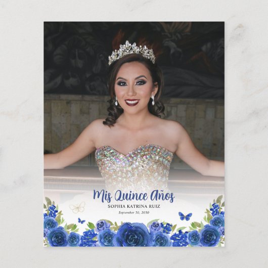 バジェットブルーフローラキンセアニラ写真ありがとう (裏面)