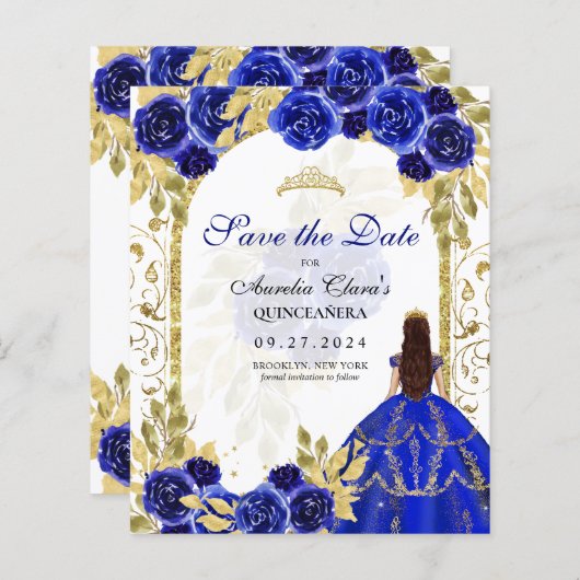 バジェットブルーフローラプリンセス金ゴールドアーチキンセアニェラ (正面/裏面)