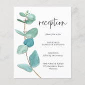 バジェットブルーユーカリプトゥスウェディングレセプション詳細 (正面)