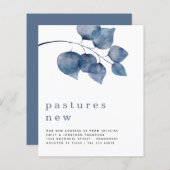 バジェットブルーリーフ新しいアドレスの移動詳細 (正面/裏面)