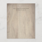 バジェットプラム結婚シナモン秋花模様 (裏面)