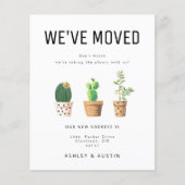 バジェットプラントラバーおもしろい引っ越しました発表Fl チラシ (正面)