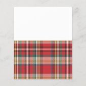 バジェットプレイド素朴ブライダルシャワー招待 (裏面)