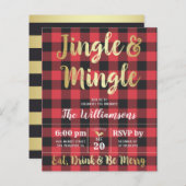 バジェットプレイド&金ゴールドジングル&ミングルホリデーパーティー (正面/裏面)