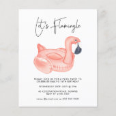 バジェットプールパーティーレッズフラミングル誕生日 (正面)