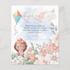 バジェットヘッジホッグおむつラッフルベビーシャワーピクニック