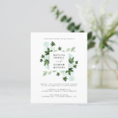 バジェットヘデラ | Green Ivy Navy Botanical 結婚's (スタンド正面)