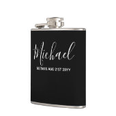 バジェットベストマングローマンギフトクラシックズブラック フラスク (左)