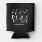 バジェットベストマングローマンギフト白黒 缶クーラー (正面)