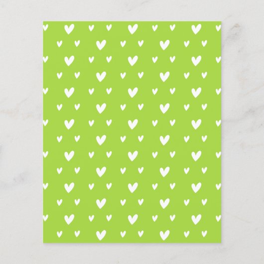 バジェットベビーシャワースロートレインボーモダン招待状 (裏面)