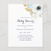 バジェットベビーシャワーブルーアネモン (正面)