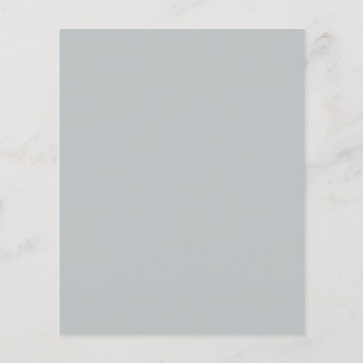 バジェットベビーシャワーユーカリプトゥスフローラホワイトローズ チラシ (裏面)