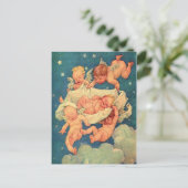 バジェットベビーシャワー招待状 インビテーションポストカード (スタンド正面)