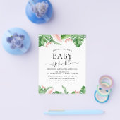 バジェットベビースプリンクルシャワートロピカルパームフローラ チラシ (シングル)