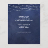 バジェットベビーズブレスチョークBライトブライダルシャワー チラシ (裏面)