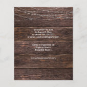 バジェットベビーズブレス&ストリングライトブライダルシャワー チラシ (裏面)