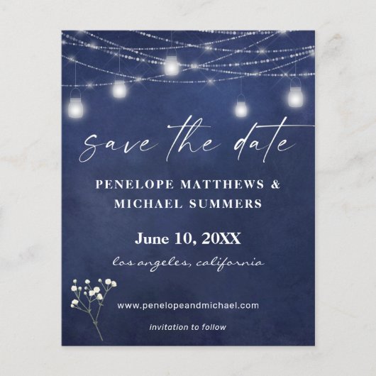 バジェットベビーブレスBチャックボード救デートフライヤー チラシ (正面)