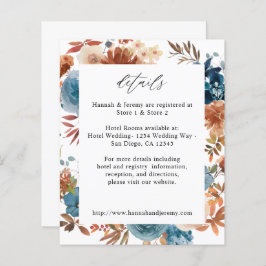 バジェットベージュ&ダスティブルーフローラ詳細