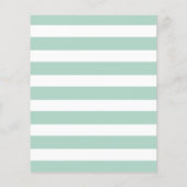 バジェットホエールドライブバイベビーシャワー招待状 (裏面)