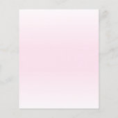 バジェットホットピンクバルーンブライドへブライダルシャワー (裏面)