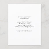 バジェットホットピンク&ネイビーブルーフローラブライダルシャワー2 (裏面)