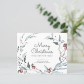 バジェットホリデーグリーナリーリースニューアドレスカード (スタンド正面)