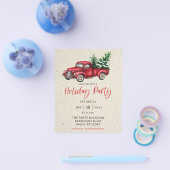 バジェットホリデートラックホリデーパーティー チラシ (シングル)