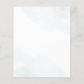 バジェットホリデーレッド金ゴールドクリスマスパーティの招待状 (裏面)