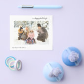 バジェットホリデー2写真モダン2022ミニマルカード チラシ (シングル)