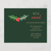 バジェットホリーニューホームフォーホリデーズフォトカード (裏面)