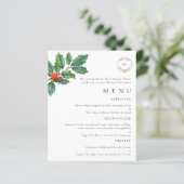 バジェットホリーベリーロゴクリスマスパーティーメニュー (スタンド正面)