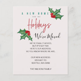 バジェットホリー引っ越しましたホリデーアナウンス