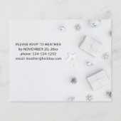 バジェットホワイトパインクリスマスパーティー チラシ (裏面)