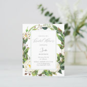 バジェットホワイトフローラ&グリーンブライダルシャワーV2 (スタンド正面)