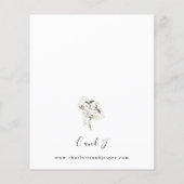 バジェットホワイトボホ結婚フローラ チラシ (裏面)